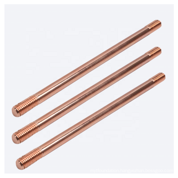 Manufacture Earth rod Ground rod Copper weld rod for lightning protection system